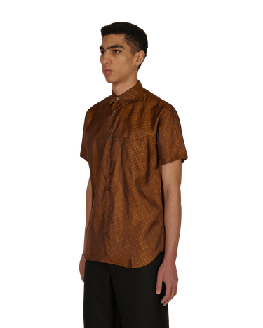 Košeľa Comme des Garçons Dot Shortsleeve Shirt Hnedá | FG-B078-SS21 3, 3