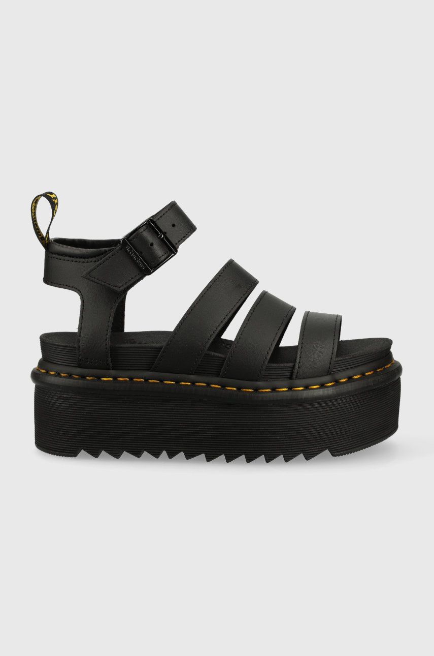Tenisky a topánky Dr. Martens Leather Blaire Platform Sandals Čierna | DM27296001.Blaire.Quad, 0