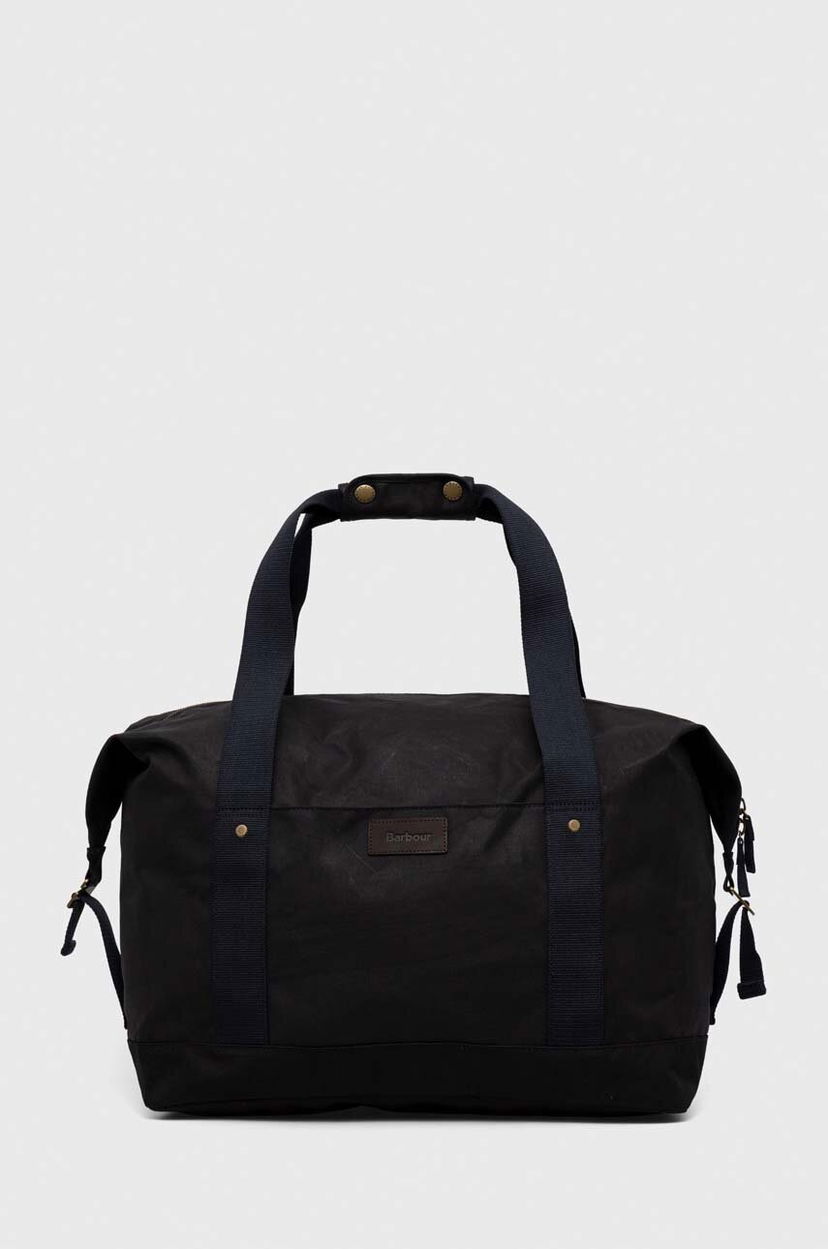 Cestovná taška Barbour Barbour Essential Wax Holdall Čierna | UBA0567