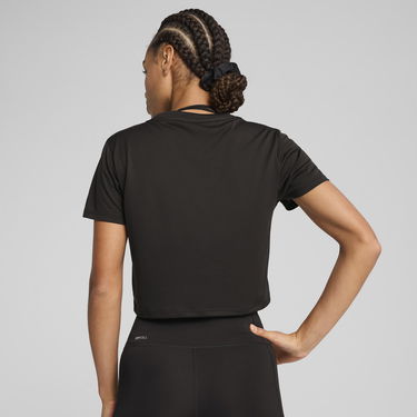 Crop Top Puma TAD ESSENTIALS Cropped Training T-Shirt Čierna | 525894_01, 1