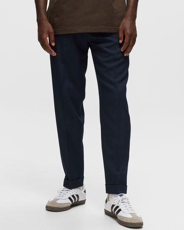 Nohavice ØLÅF Slim Elasticated Trousers Navy | M990402-NAVY, 1