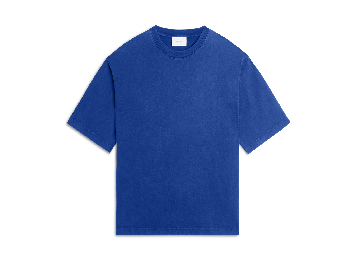Tričko AXEL ARIGATO Typo Embroidered T-Shirt Modrá | A0787005, 1