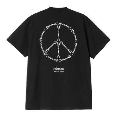 Tričko Carhartt WIP Carhartt WIP Peace And Work T-Shirt Čierna | I034763_9, 1
