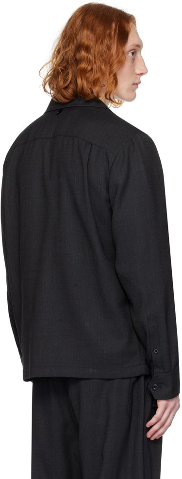 Bunda rag & bone Finlay Button-Up Shirt Jacket Čierna | MBW23H2402LWML, 2