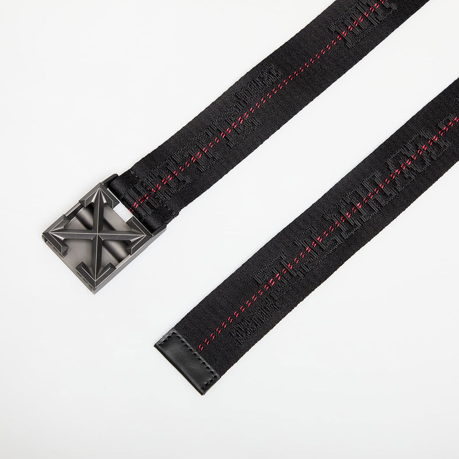 Opasok Off-White Tape Arrow Belt 35Mm Čierna | OMRB14BC99FAB0021000, 1