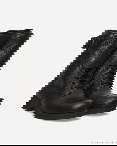 Tenisky a topánky KIKO KOSTADINOV Fitz Military Boots Čierna | KKAW25FT01 156, 2