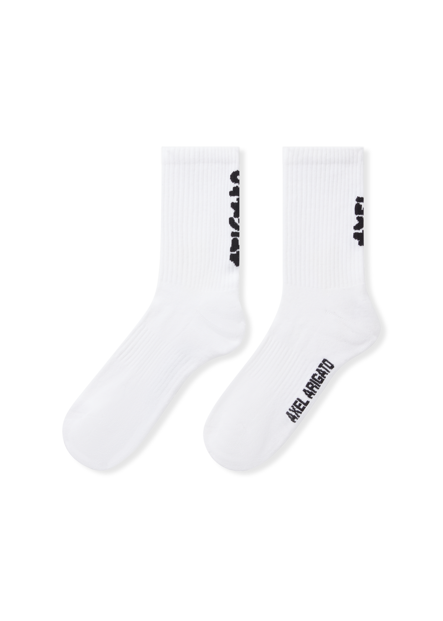 Ponožky AXEL ARIGATO Ribbed Crew Socks Biela | X3956003, 1