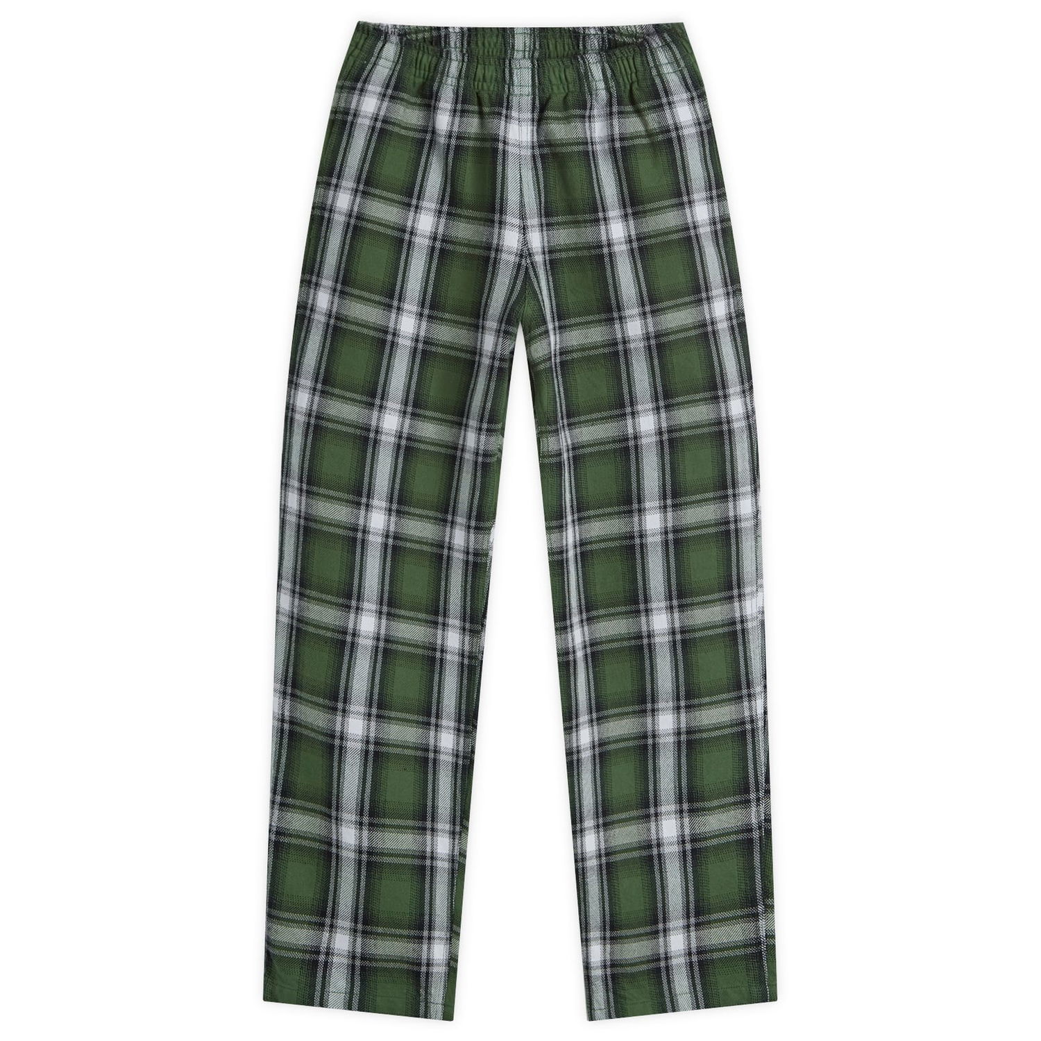 Nohavice GRAMICCI Flannel Checkered Pant Zelené | G4FU-P045-BIG, 0