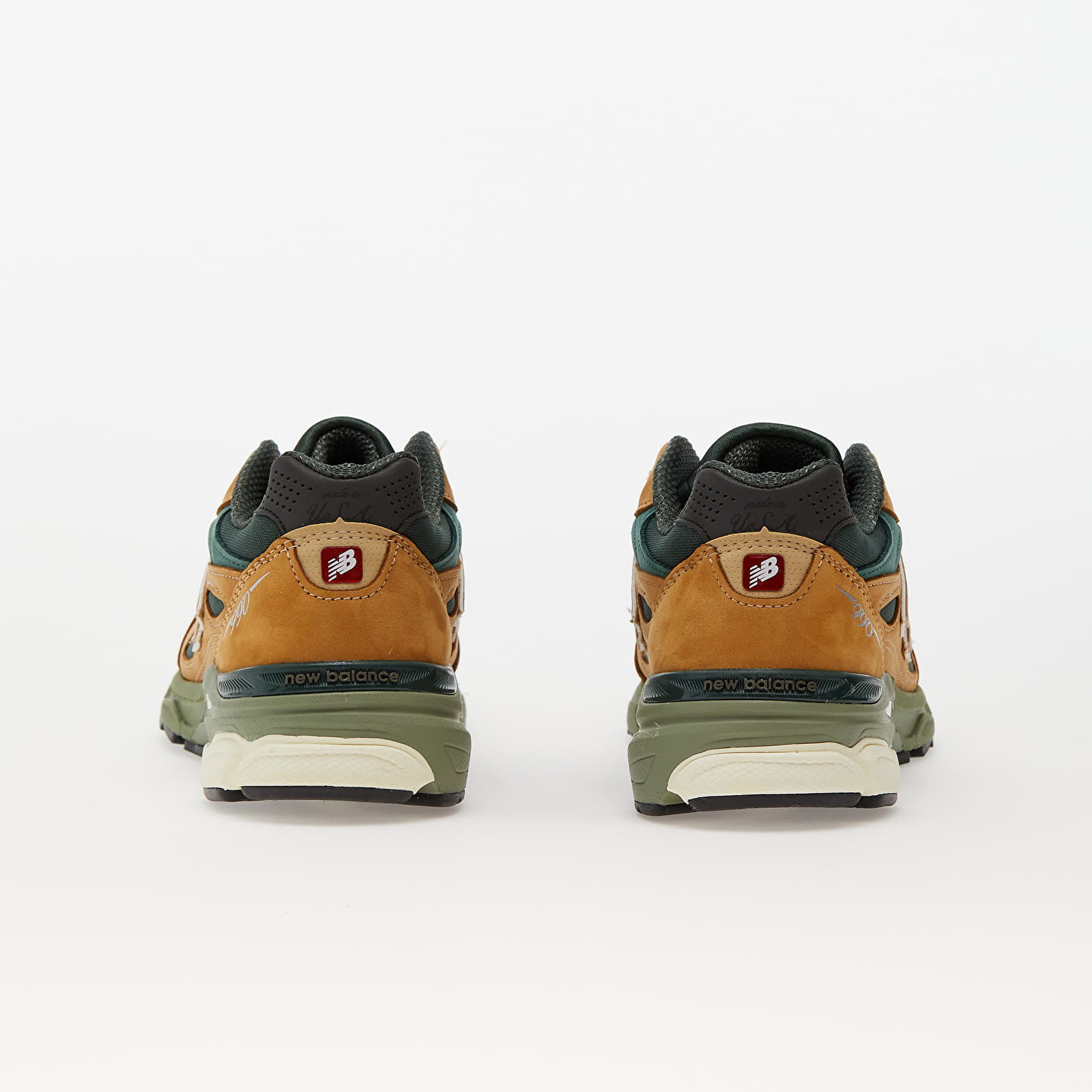 990v3 Made in USA "Tan Green"