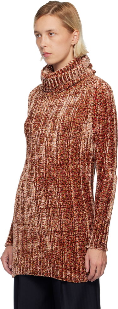Sveter Dries Van Noten Dries Van Noten Textured Knit Long Viscose Turtleneck Rôznofarebný | 252-011242-2723, 3