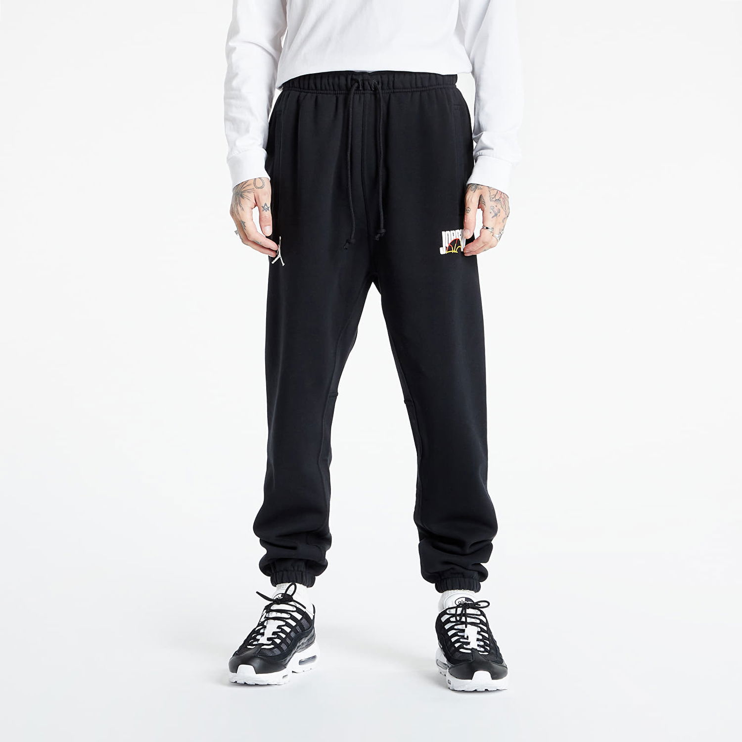 Nohavice a džínsy Jordan Sport DNA Fleece Pant Čierna | DC9635-010, 0