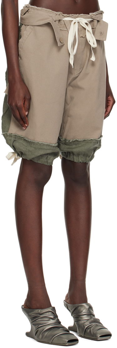 Šortky Ottolinger Ottolinger Drawstring Cargo Shorts Béžová | 0904201, 1