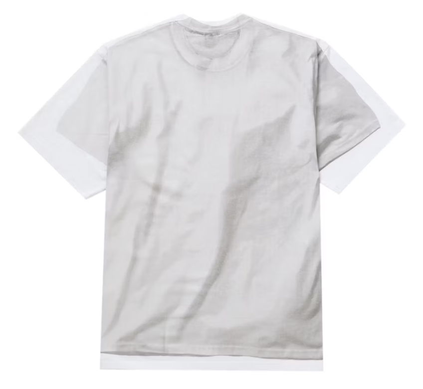 MM6 Maison Margiela Box Logo Tee White Velikost: M SS24KN49 WHITE