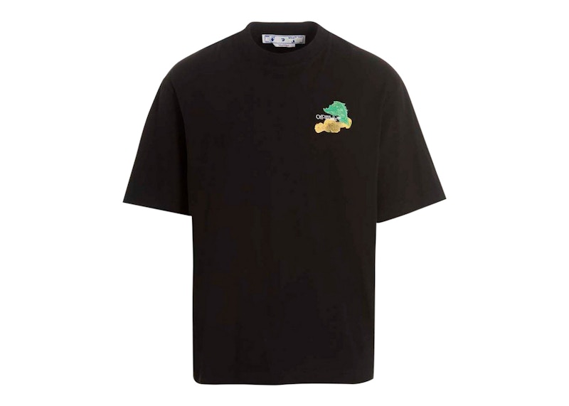 Tričko Off-White Brush Arrows Over Skate S/S Tee Black/Multi Čierna | OMAA120S23JER0011084