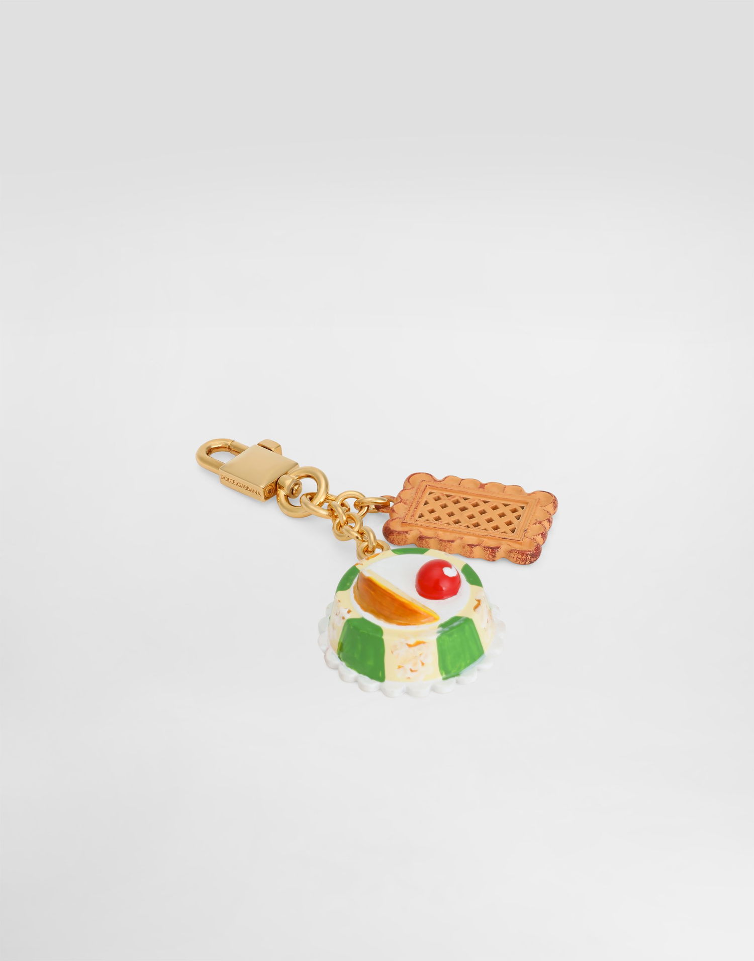 Kľúčenka Dolce & Gabbana Dolce & Gabbana Cassatina Pastry & Biscuit Keychain Charm Rôznofarebný | BI3411AM25580995, 1