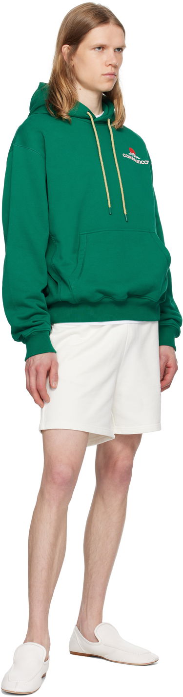 Mikina Casablanca Casablanca Montagne Hoodie Zelené | MPF25-JTP-292-03, 3