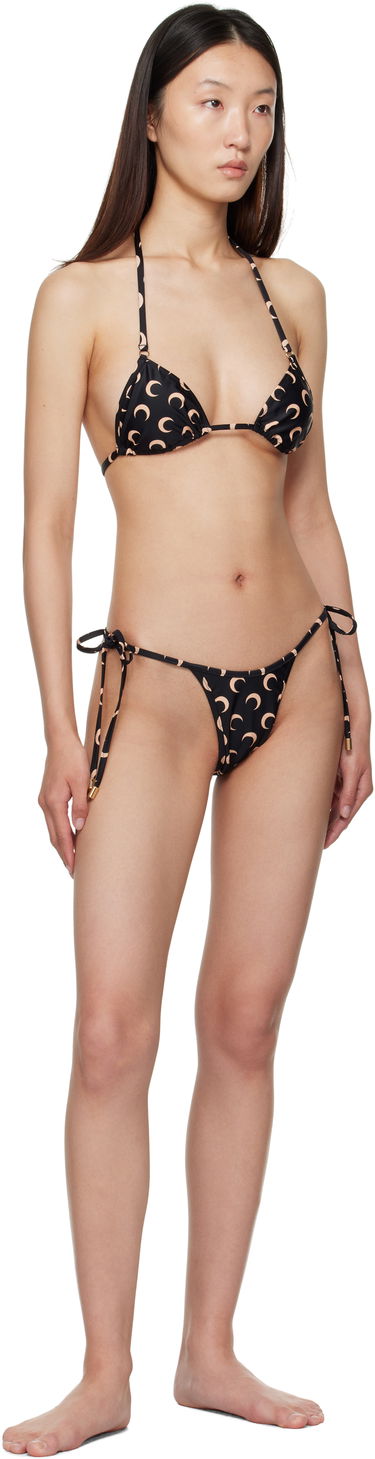 Plavky Marine Serre Marine Serre Jersey Bikini Čierna | WSW011A CJER0003, 3