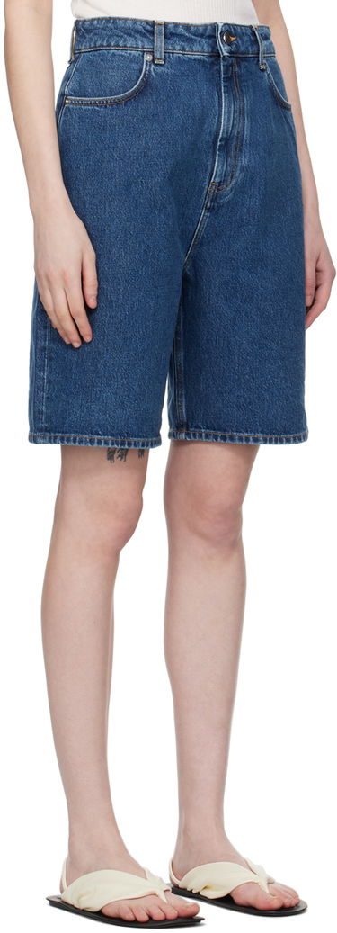 Šortky Loulou de Saison Loulou de Saison Isu Denim Shorts Modrá | ISU, 1