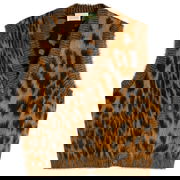 Brushed Leopard Print Vest