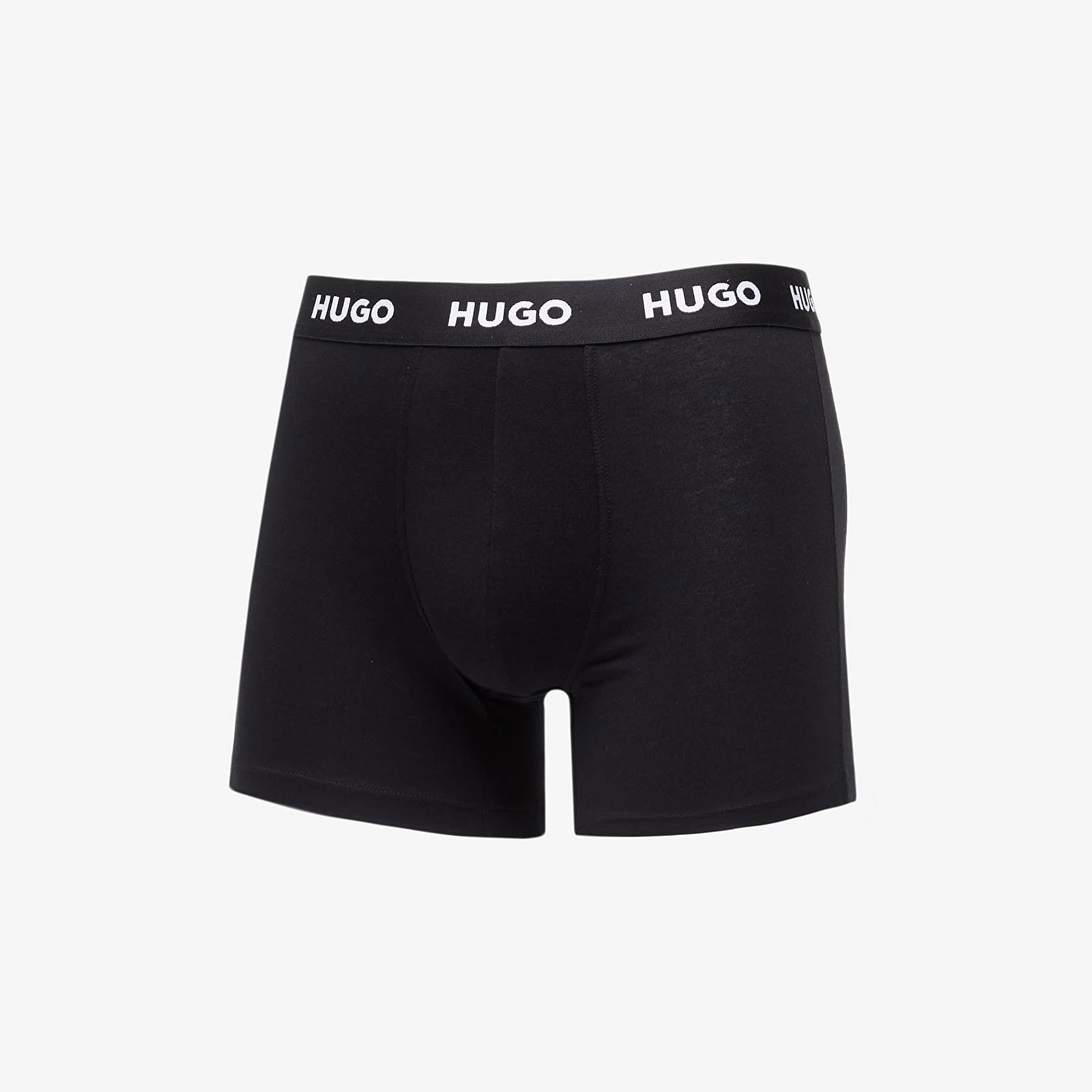 Logo-Waistband Boxer Briefs 3-Pack Black