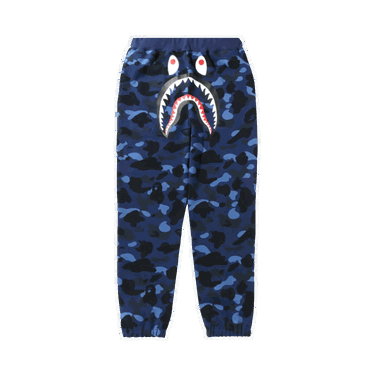 Tepláky BAPE Color Camo Shark Sweat Pants Navy | 1I30 152 008 NAVY, 0