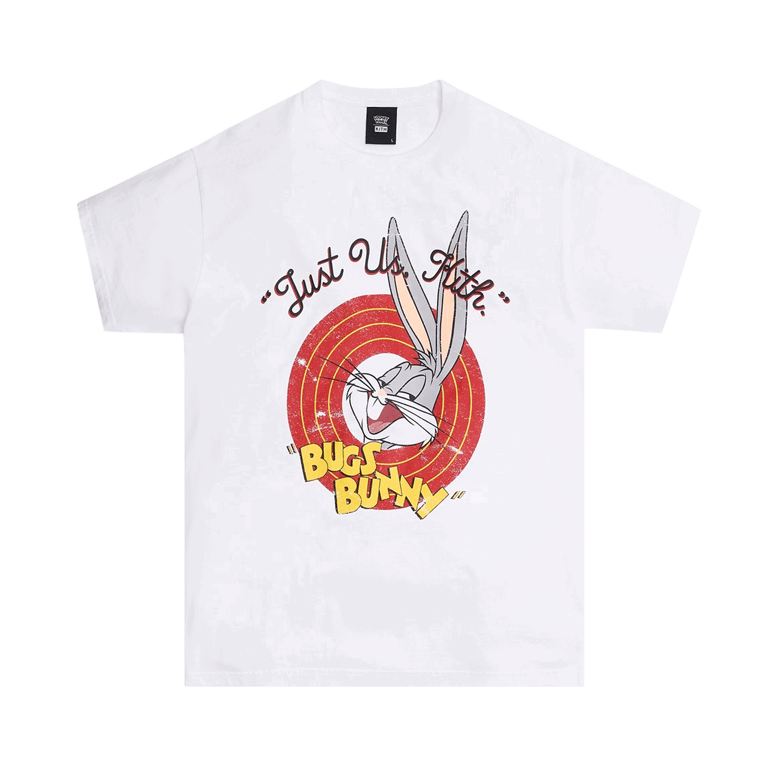 Tričko KITH x Looney Tunes Bugs Vintage Tee Biela | KH3806 101, 0