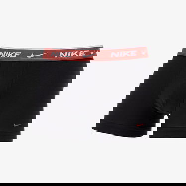 Spodná bielizeň a ponožky Nike Everyday Cotton Stretch Trunk 3-Pack Čierna | 0000KE1008-5I7, 4