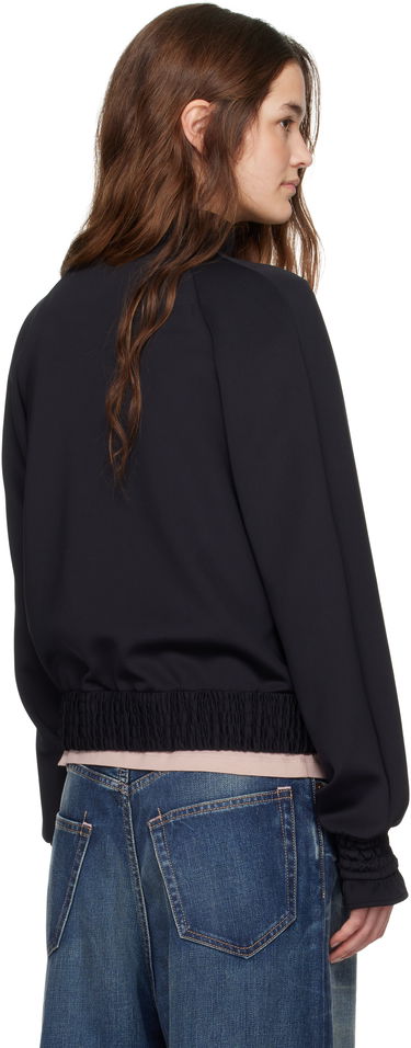 Bomber bunda Moncler Moncler Neoprene Zip-Up Jacket Čierna | K10938G0000789ABK, 2