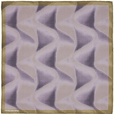 Oblečenie Dries Van Noten Brown & Purple Silk Pocket Square Metalická | 242-021300-9008, 1