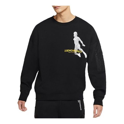 Sveter Jordan Air Jordan 23 Engineered Crew Neck Sweatshirt Čierna | DD3899-010