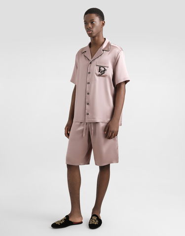 Šortky Dolce & Gabbana Silk Shorts Fialová | GV5MAZFU1AUF2815, 1