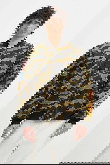 Bomber bunda BAPE Winter 1st Camo Shark MA-1 Bomber Jacket Rôznofarebný | 1L30141003, 0