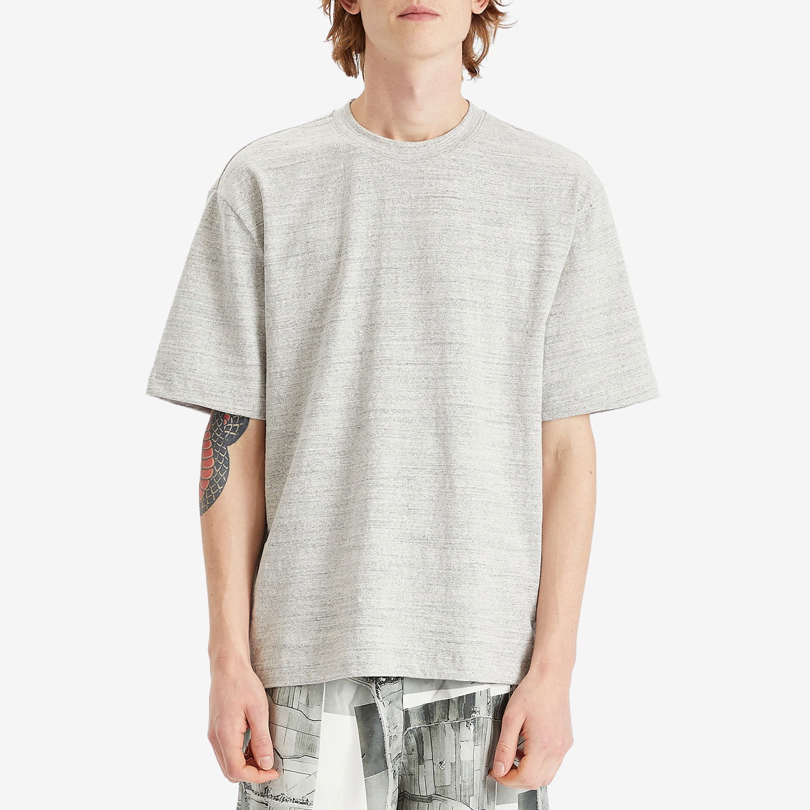 Róhe Mouliné T-Shirt, Size Large