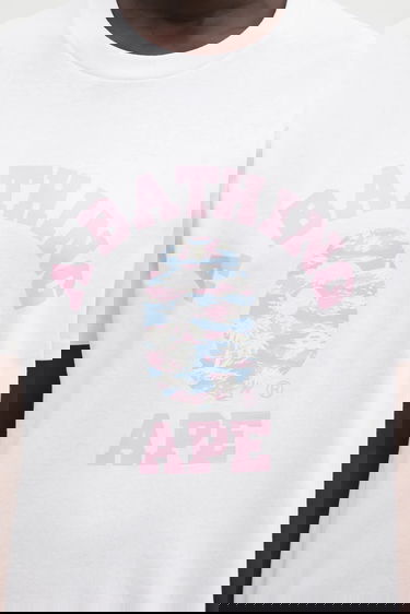 Tričko BAPE Palm Tree Camo T-Shirt Biela | 001TEL302025L, 3