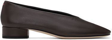 Oblečenie Aeyde Aeyde Delia Leather Ballerina Flats Hnedá | A11-FL-GELR25BL18-SS24-953-007, 0