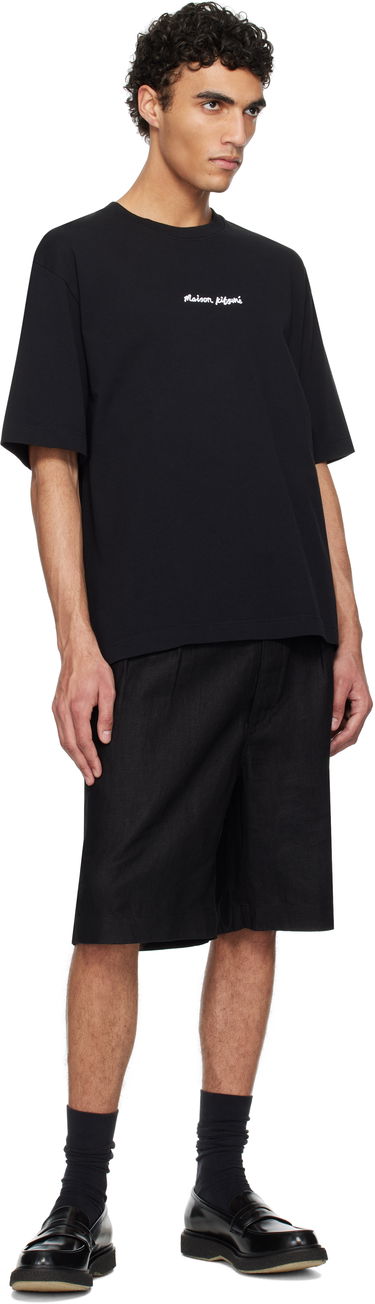 Tričko MAISON KITSUNÉ Maison Kitsuné Handwriting Oversize T-Shirt Čierna | OM00122KJ0119, 3
