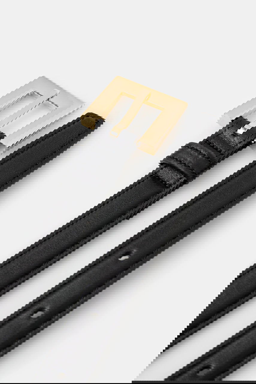 Opasok Anine Bing Anine Bing Nicola Leather Belt Čierna | A.12.2178, 1