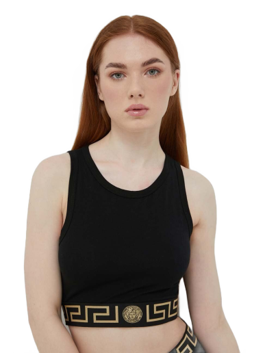 Crop Top Versace Top Čierna | 1008598