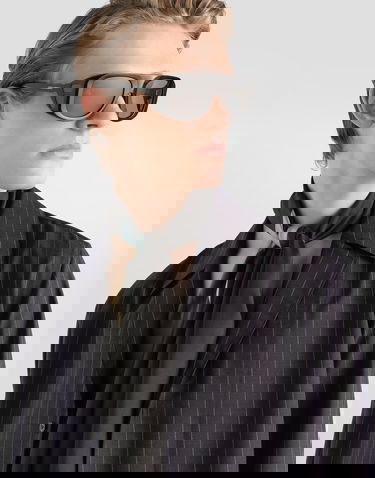 Košeľa Dolce & Gabbana Pinstripe Wool Shirt Navy | G5OD8ZFR23BS8052, 3