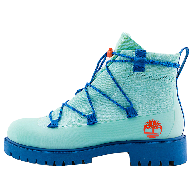 Tenisky a topánky Timberland Suzanne Oude Hengel Future73 Knit 6 Inch Boot Modrá | A67JF-S47