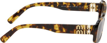 Slnečné okuliare Miu Miu Miu Miu Glimpse Square Sunglasses Hnedá | 0MU 08ZS 8056597991735, 4