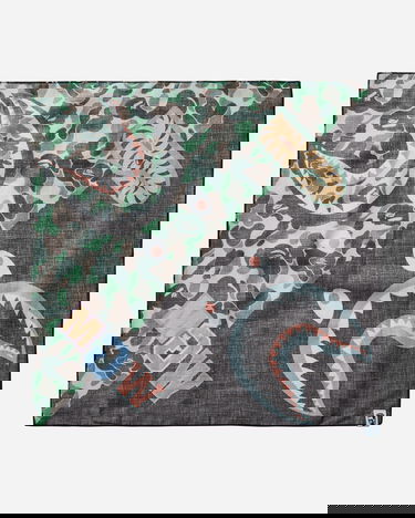 Šál BAPE Shark Print Bandana Čierna | 1F80182036 002, 4