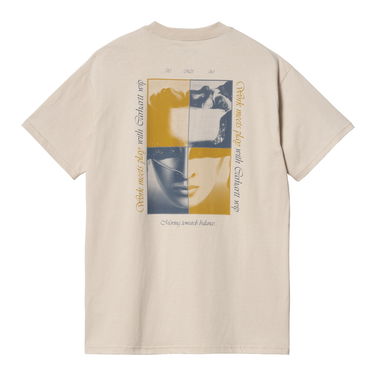 Tričko Carhartt WIP S/S Work & Play T-Shirt Béžová | I033264_1YC_XX, 4