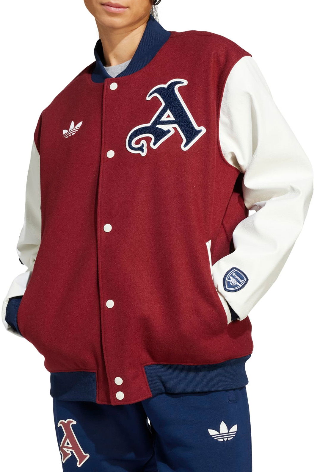 Bomber bunda adidas Originals Arsenal FC VRCT Varsity Jacket Červená | jf0560, 0