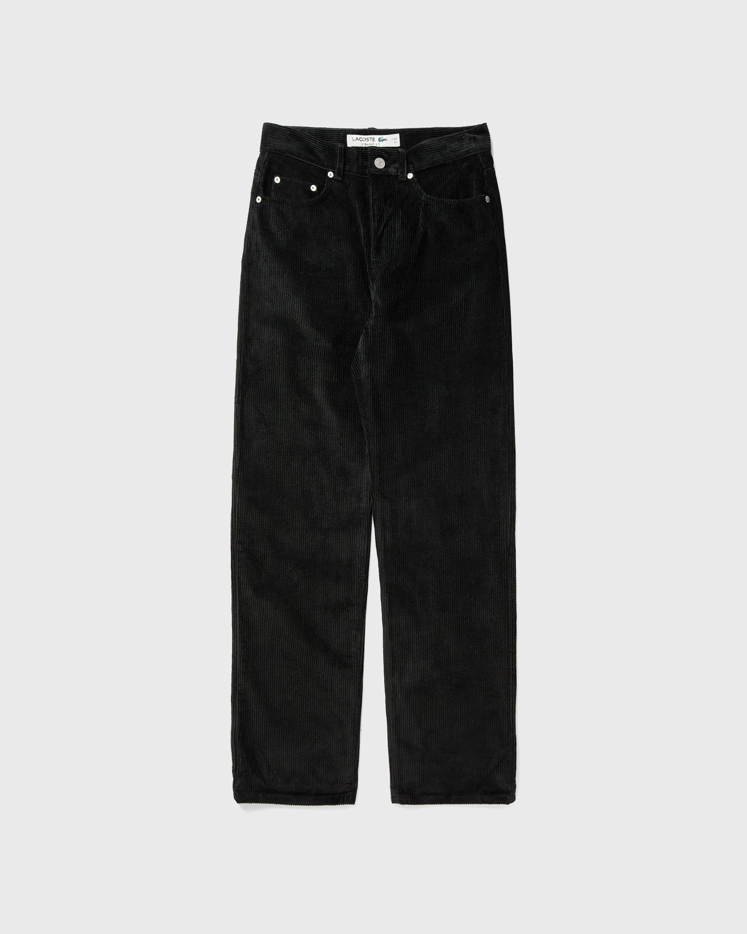 Džínsy Lacoste Five-Pocket Corduroy Pants Čierna | HH6731-031, 0