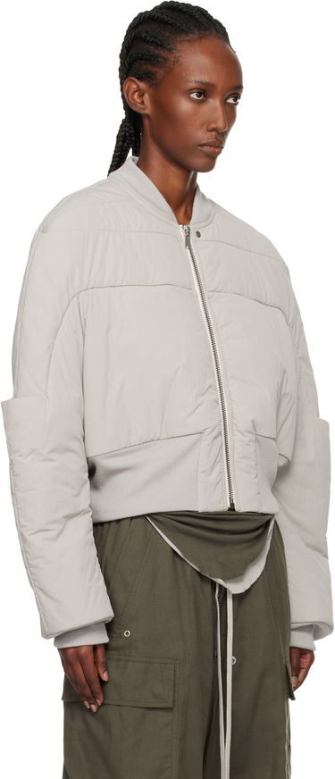 Bomber bunda Rick Owens Concordians Girdered Cropped Bomber Down Jacket Šedá | RP02E4779 MTT0, 1