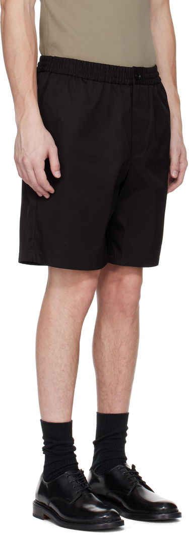 Šortky AMI AMI Paris Twill Shorts Čierna | HSO304.PA0007, 1