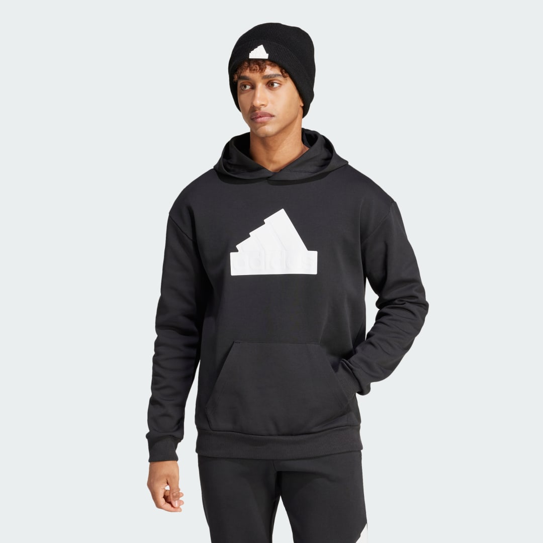 Mikina adidas Performance Sportswear Future Icons Badge of Sport Hoodie Čierna | IR9181, 1