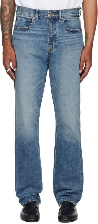 Džínsy Fear of God Fear of God ESSENTIALS 5-Pocket Jeans Modrá | 130SP254910F, 0