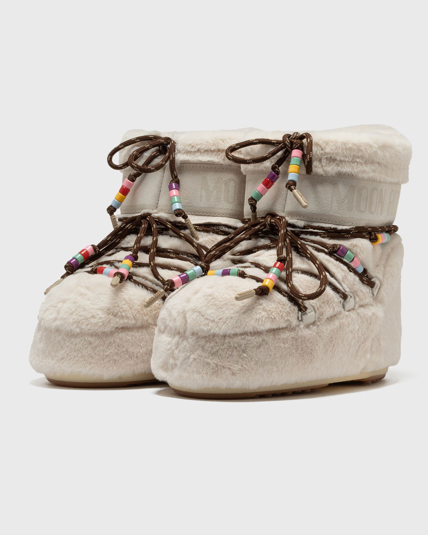 Tenisky a topánky Moon Boot Faux Fur Beads Boots Béžová | 80D1409470-L002, 1